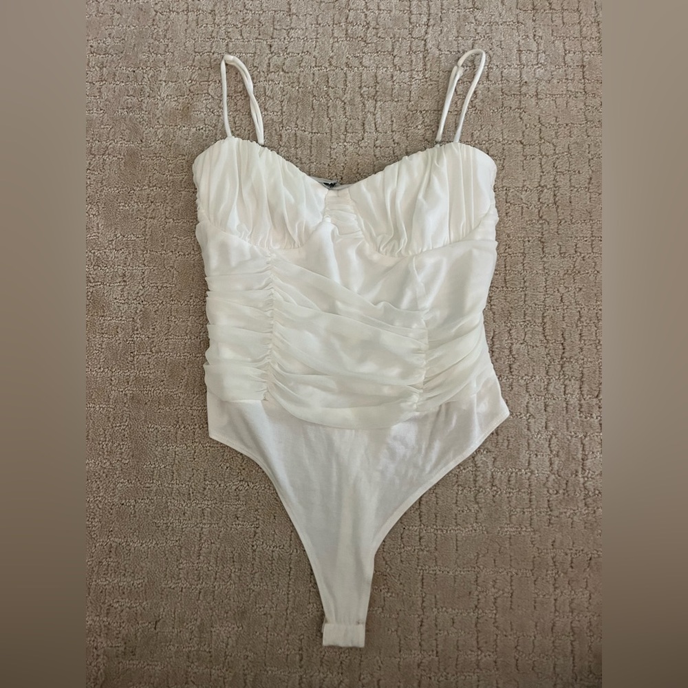 white bodysuit